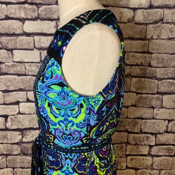 Premise Dress Faux Wrap Dress Size M - Picture 6 of 11